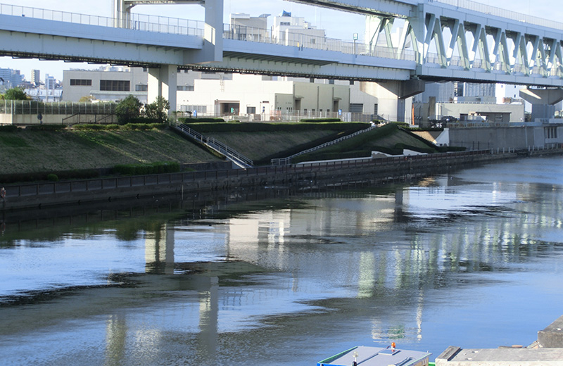 東京都　隅田川 （隅田川地区）築堤設計